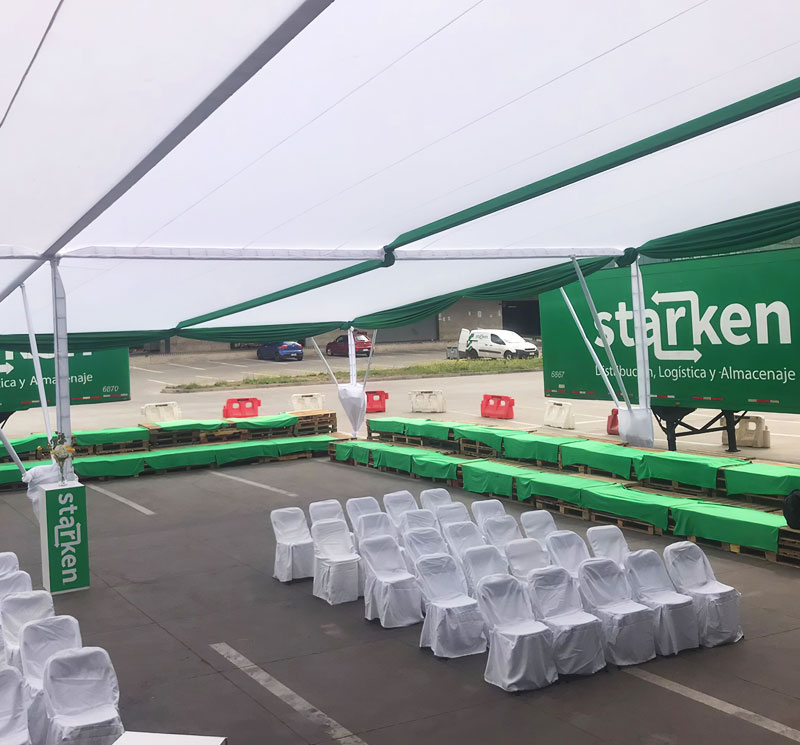 Carpas corporativas box 2 Carpas para Eventos Everest